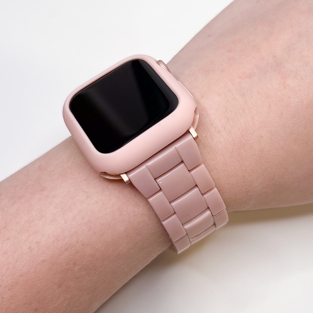 Dusty Rose Link Apple Watch Strap (38/40/41mm)